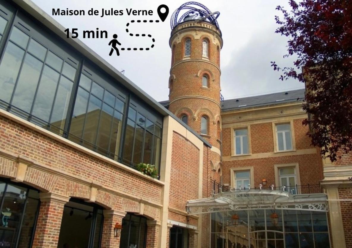 L Amiens Haussmann-Gare-Hortillonnages-Centre-Ville-Wifi Екстериор снимка